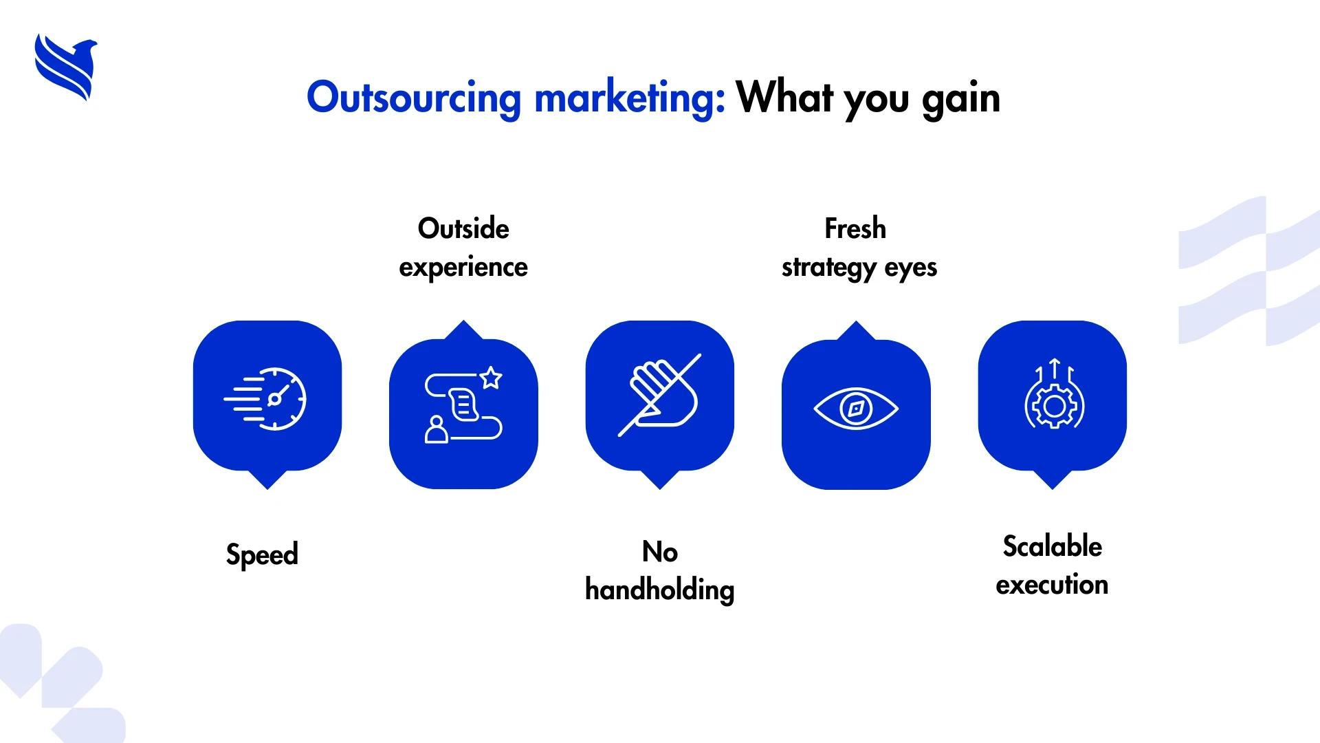 Outsourcing marketing: What you gain